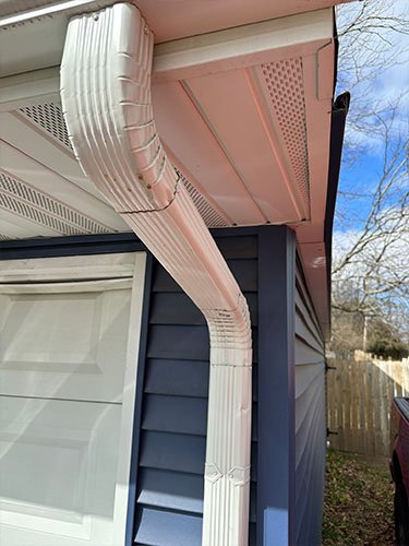 Photo of roofing work.